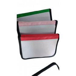 Bolso patin cuerina/brilloso