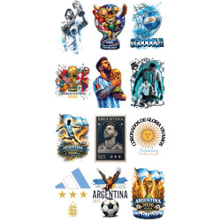 Estampa DTF textil pliego A4