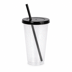 Vaso malteada Glitter 500ml