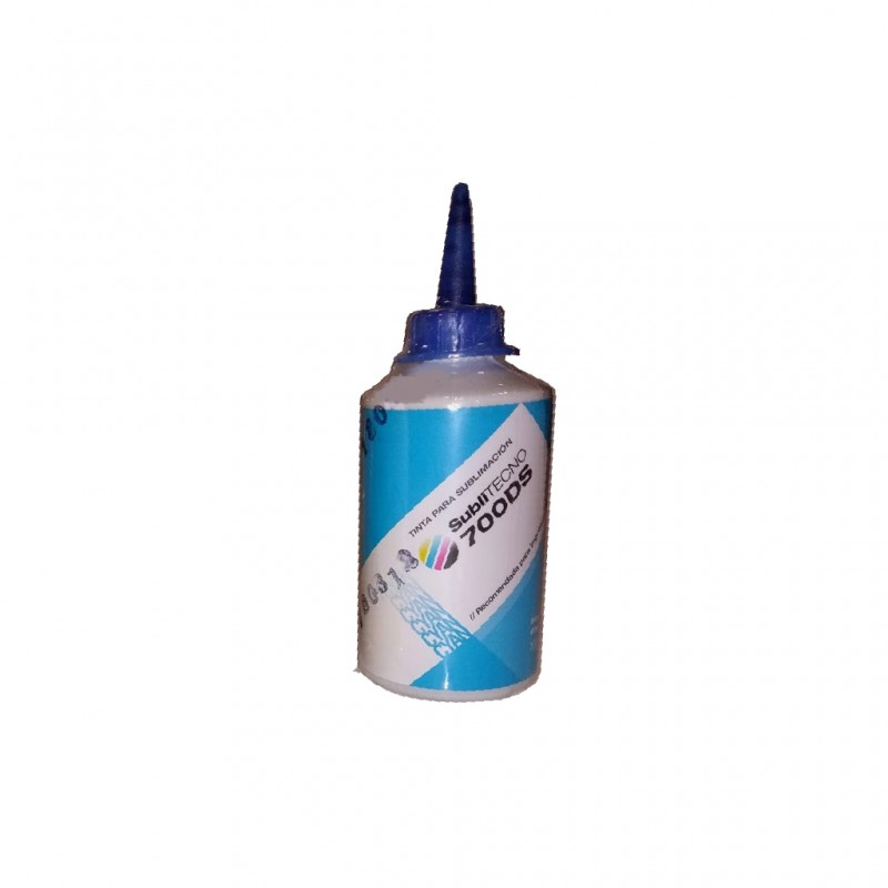 Tinta de sublimacion 100cc SubliTecno Cyan