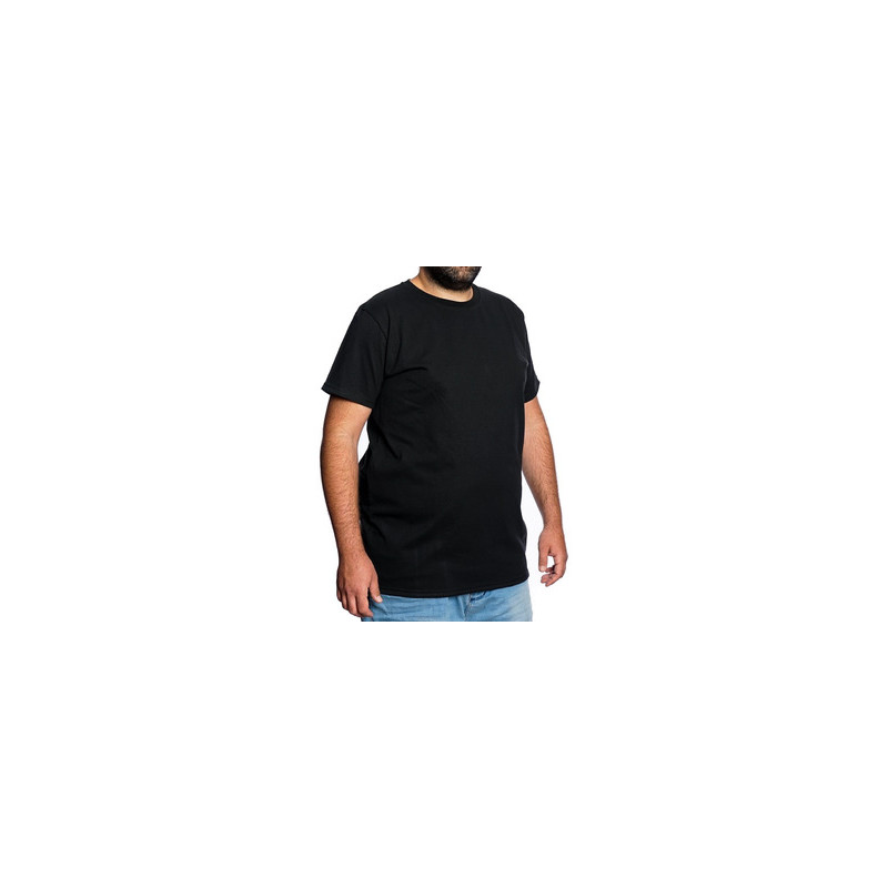 Remera discount negra algodon