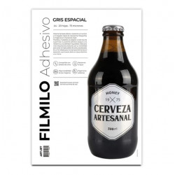 Filmilo Adhesivo Gris espacial