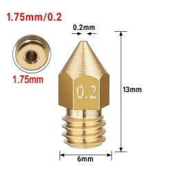 Nozzle Creality 0.2 para...