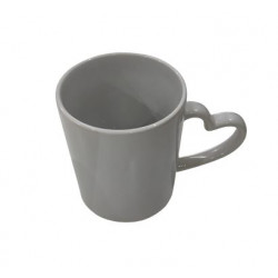 Taza ceramica corazon