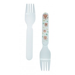 Tenedor plastico